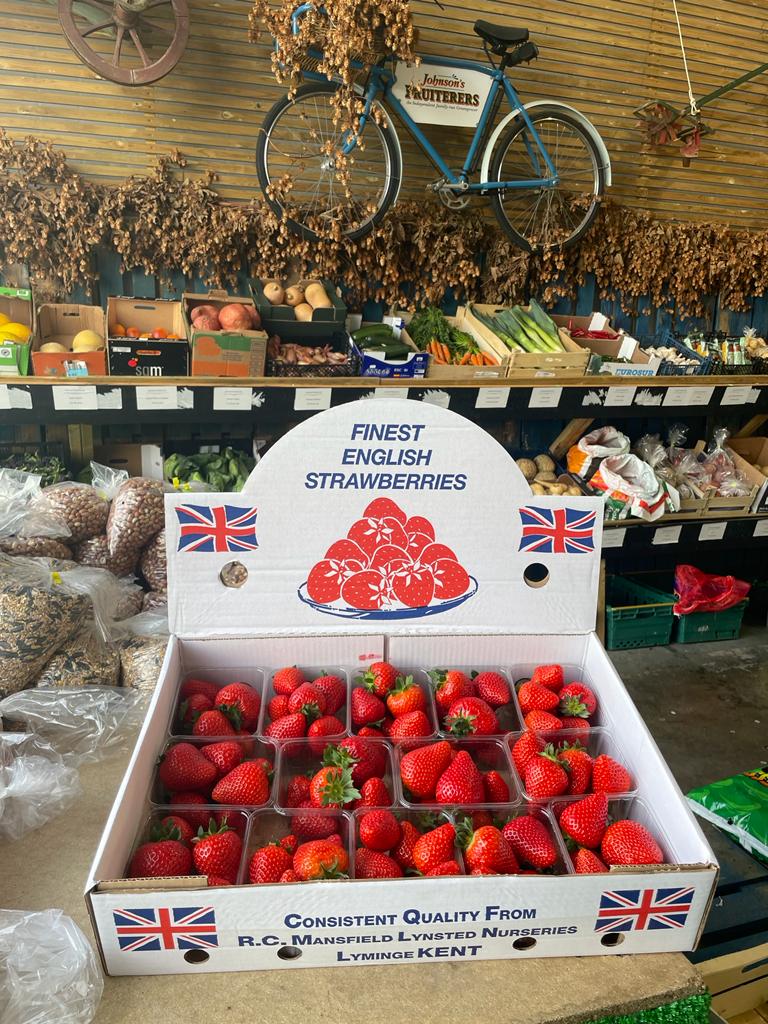 Simply Gorgeous Local Strawberries are in 💕